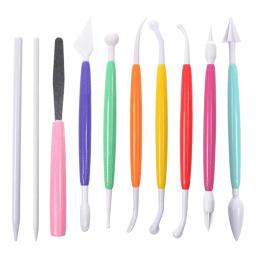 Cerâmica Escultura Ferramentas, Argila DIY, Criar Projetos Artísticos, Artesanato, Cerâmica, 10Pcs - Image 1