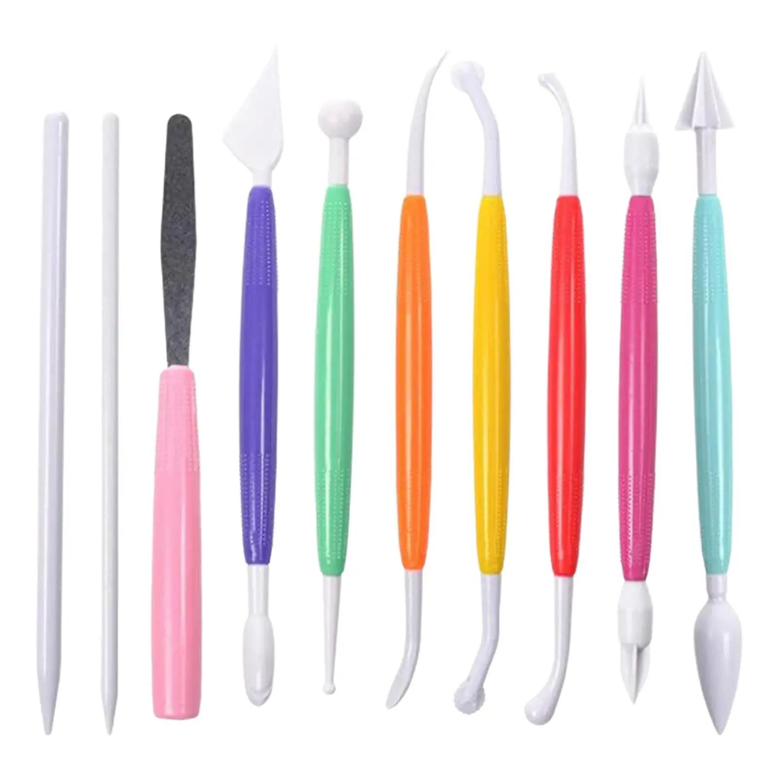Cerâmica Escultura Ferramentas, Argila DIY, Criar Projetos Artísticos, Artesanato, Cerâmica, 10Pcs - Image 1