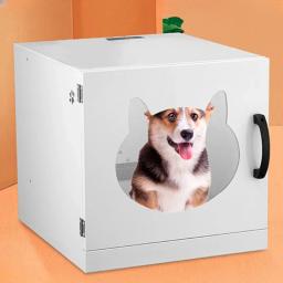 Smart Pet Hair Drying Box, pequeno secador para cães e gatos, esterilizável e desinfetável, doméstico, 110V - Image 1