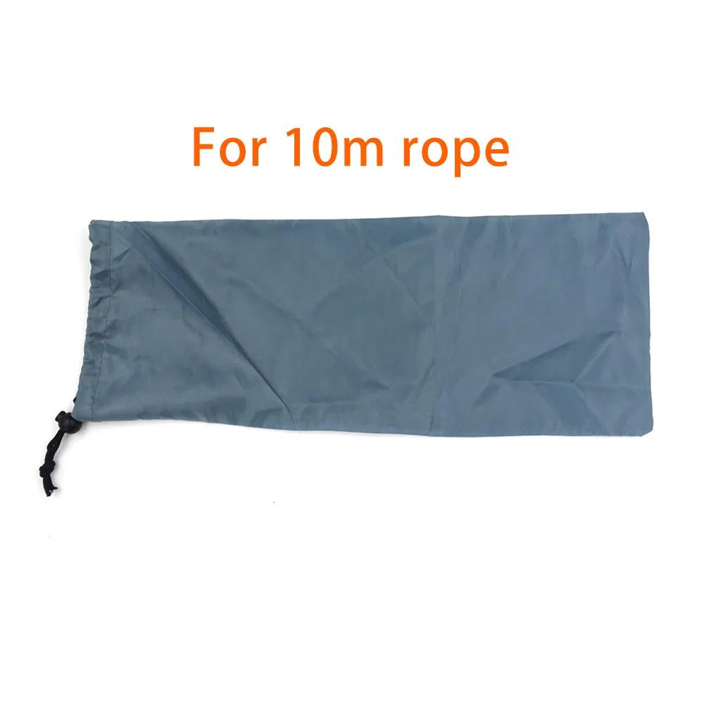 Escalada corda saco, 10mm, 10m, 20m, 30m, para acampar, caminhadas ao ar livre, mochila, saco de armazenamento - Image 1