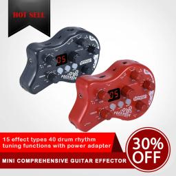 Ammoon-Pedal portátil de efeito de guitarra, PockRock, processador multi-efeitos, acessórios para guitarra elétrica - Image 1
