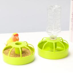 Alimentador automático de grande capacidade, alimento aquático para pássaros de estimação, papagaios, estorninhos, galinhas, hamsters, acessórios alimentadores de pássaros, 1pc - Image 1