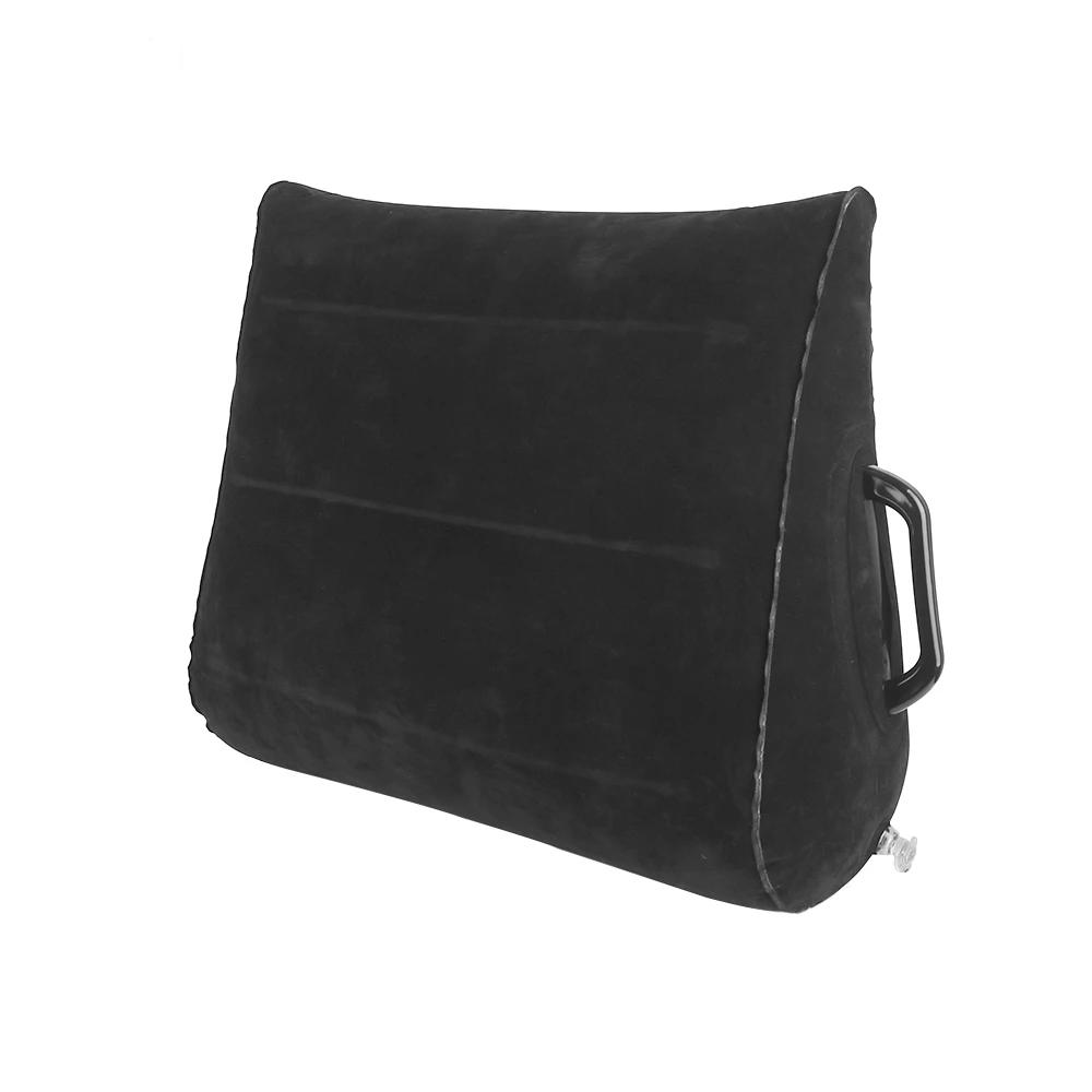Travesseiro de cunha de pvc, almofada inflável para joelho, travesseiro para pés, elevação, pernas, para viagens, acampamento, dormir - Image 1