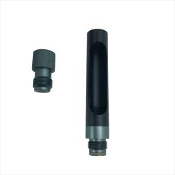 Adaptador de cartucho de CO2 com rosca tanque padrão, liga de Al, troca rápida, 12g, G1, 2-14, 0,825 "-14, estilo de conveniência - Image 6