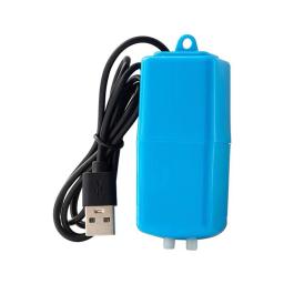 Mini Kit Bomba De Ar Do Aquário, Bomba De Oxigênio Silenciosa Com Pedra De Ar, Alta Energia Eficiente, USB Filtro Do Aquário, Acessórios Do Tanque De Pesca - Image 2