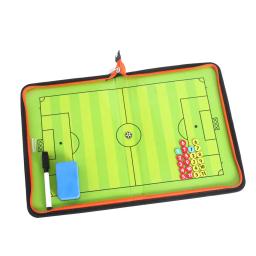 Dobrável Árbitro Tática Board para Treinamento, Leve Futebol Coaching Board - Image 4