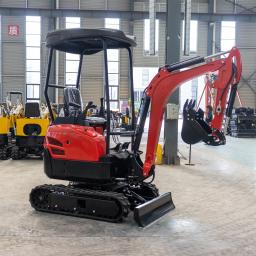 1 tonelada 1,5 toneladas 2 toneladas uso de construção micro recém-projetado miniescavadeira diesel mais pequena para pomar agrícola - Image 4
