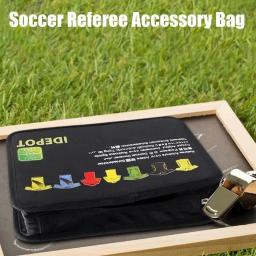 Futebol árbitro acessório saco, futebol equipamentos esportivos Set Bag - Image 5