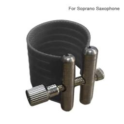 1x Saxofone Boquilha PVC Fixador Clipe Ligaduras Para Alto Tenor Sax Soprano Ligadura PVC Perfeito Substituição Acessório - Image 3