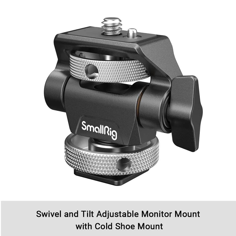 SmallRig DSLR Camera Clamp, giratória e inclinação, montagem ajustável do monitor com parafusos, Flash Light, acessório DIY, 2903B - Image 1