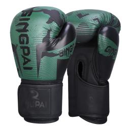 Luvas de boxe respiráveis e resistentes ao desgaste de couro de alta qualidade para treinamento Sanda, luvas de combate protetoras espessadas - Image 6