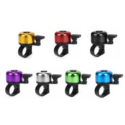 Sino ao ar livre acessórios da bicicleta chifres peças som avisar alarme de alumínio ciclismo para 22-25mm guiador mini - Image 6