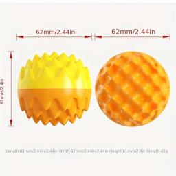 Mastigável Elastic Pet Toy Ball, Molar, limpeza dos dentes, mordida-resistente, Toy Cat, Mastigação e Sounding, Dog - Image 2