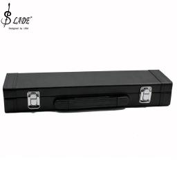 Caixa de couro para flauta com 16 buracos, caixa de armazenamento portátil para iniciantes, instrumento de sopro, bolsa de flauta, acessórios - Image 1