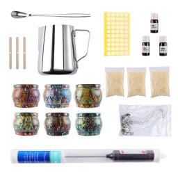 Ferramenta de Tomada de DIY Kit Vela Perfumada Vela Que Faz Fontes De Fusão De Cera Kit de Material Artesanal Aromaterapia Artesanato Presentes De Natal - Image 2