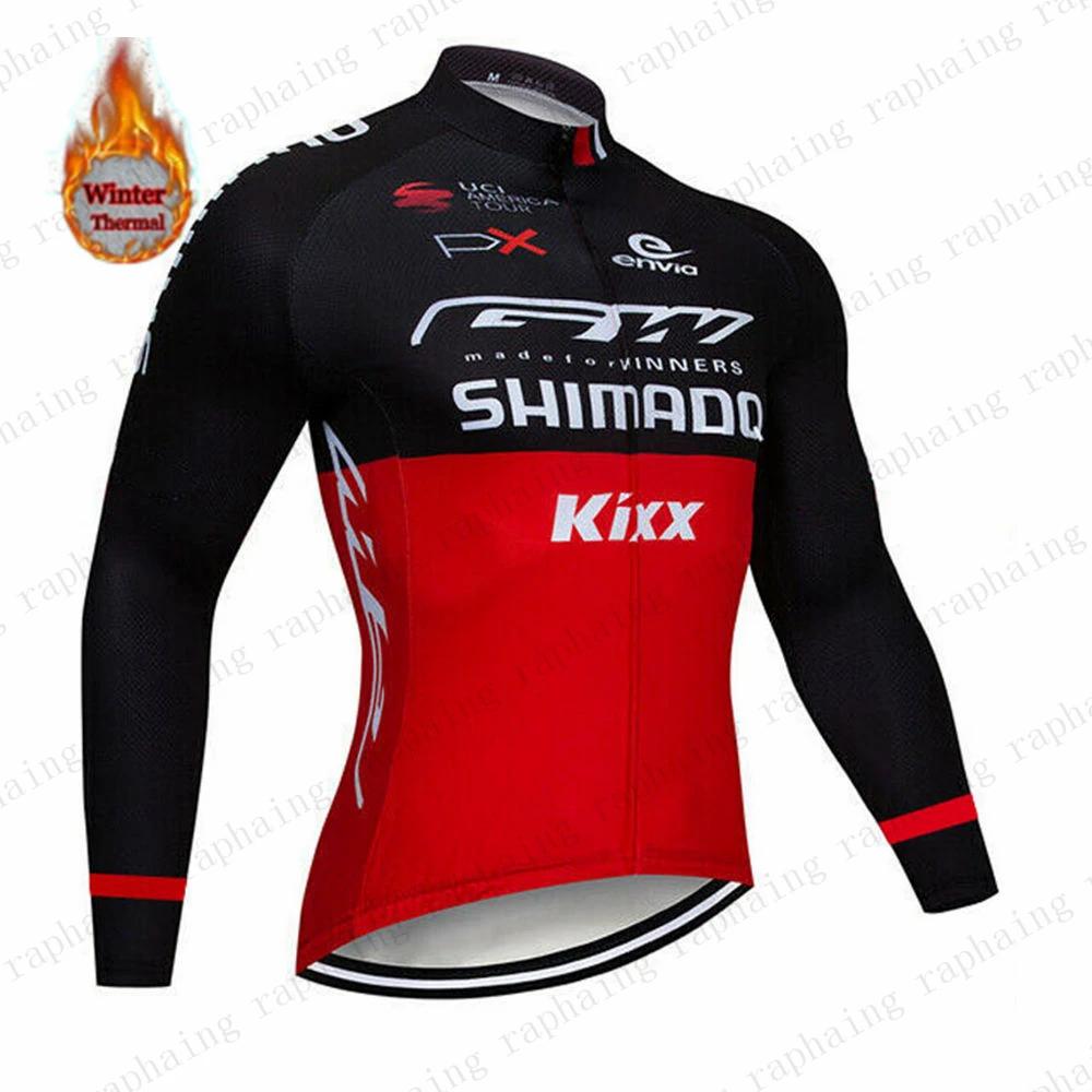 Conjunto de camisa de ciclismo de lã térmica, terno de bicicleta profissional, roupas de bicicleta de montanha, roupas esportivas de inverno - Image 1