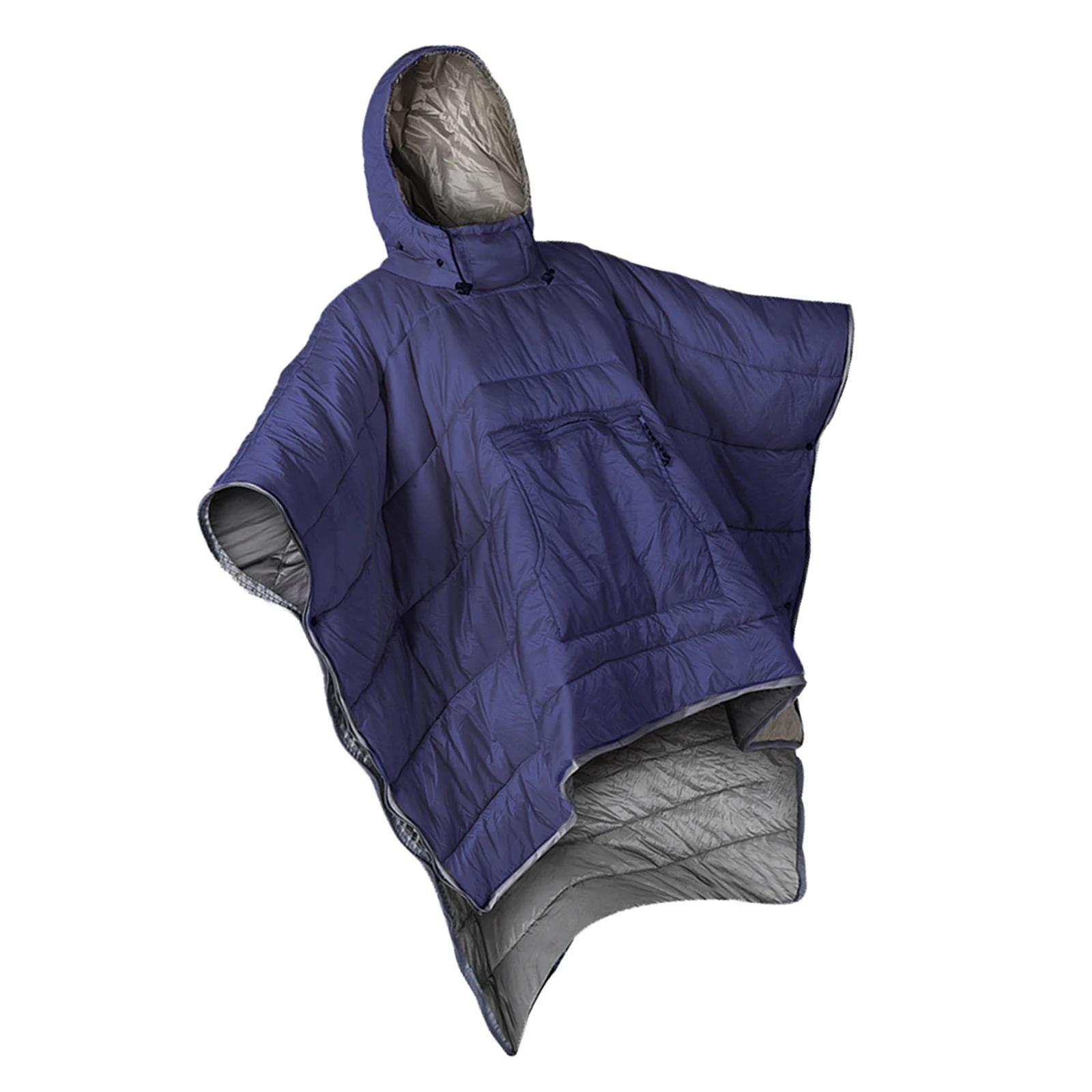 Outdoor Camping saco de dormir quente, Poncho estilo manto, Inverno - Image 1