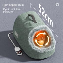 Cama Aquecida Elétrica para Gato, Quente, Inteligente, Temperatura Constante, Fechado, Bonito, Inverno - Image 5