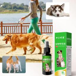 Líquido Calmante para Cães, Controle Emocional, Spray de Treinamento, Corrector Comportamento Pet, Seguro e Sedativo, 50ml - Image 5