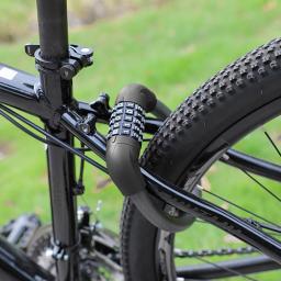 Bloqueio De Bicicleta Universal com Combinação De Código De 5 Dígitos, Anti-Theft Bike Lock, Equipamento De Bloqueio De Segurança, MTB Acessórios De Bicicleta - Image 1