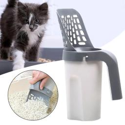 1pc Cat Litter Pá Colher Filtro Pet Litter Sifter Oco Neater Colher Sandboxes Pá Areia Gatos Suprimentos - Image 4