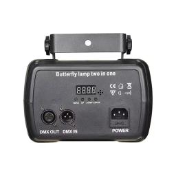 Borboleta LED Light com controle remoto, DMX512 Disco Light, Laser Light, DJ Party, casamento, KTV, Bar, Stage Show, 2in 1 - Image 3