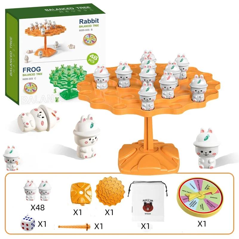 Jogo de tabuleiro de equilíbrio infantil, empilhamento, roda de aventura, jogo de punição, festa de aniversário, competição - Image 1