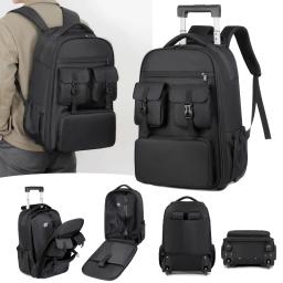 Mochila de Computador com Airbag Mochila Expansível de Compressão a Vácuo Mochila de Grande Capacidade Mochila de Negócios Bolsa a Vácuo - Image 2