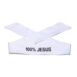 Jesus Sport Tie Headband, futebol, futebol, atletismo, fitness, bandana, 100% - Image 2