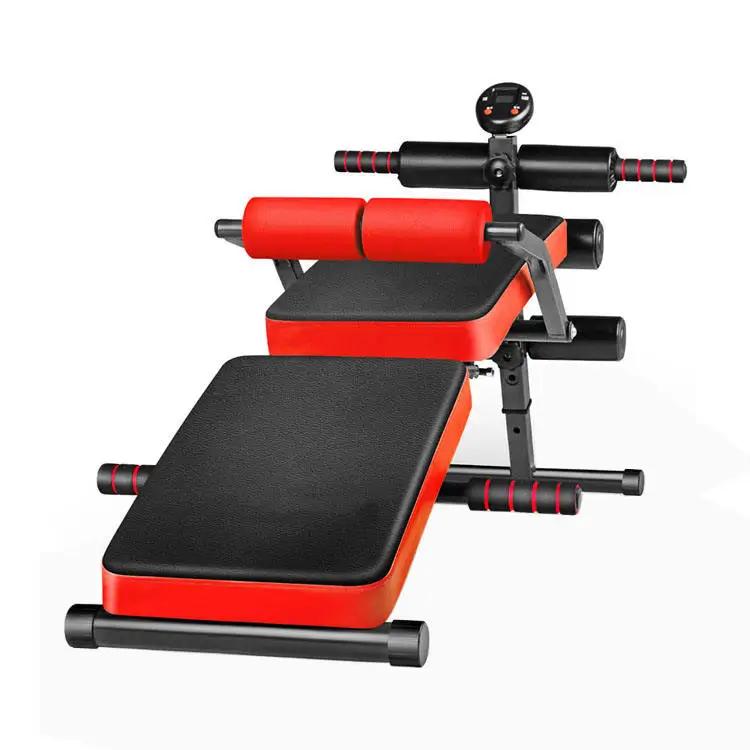 Banco de Exercício Abdominal Portátil Dobrável para Fitness Indoor - 145cm