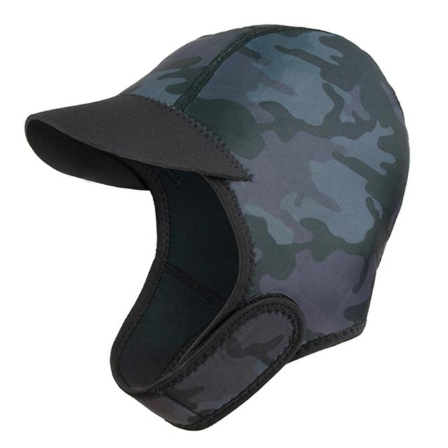 Capa de Cabeça em Neoprene 2mm para Mergulho e Surf: Quente e à Prova de Frio para Homens e Mulheres