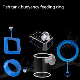 Anel De Alimentação De Alimentos Para Peixes Estação Flutuante Bandeja De Alimentos Dispositivo De Alimentador Aquário, Anti-difusão, Tanque, 1Pc - Image 4