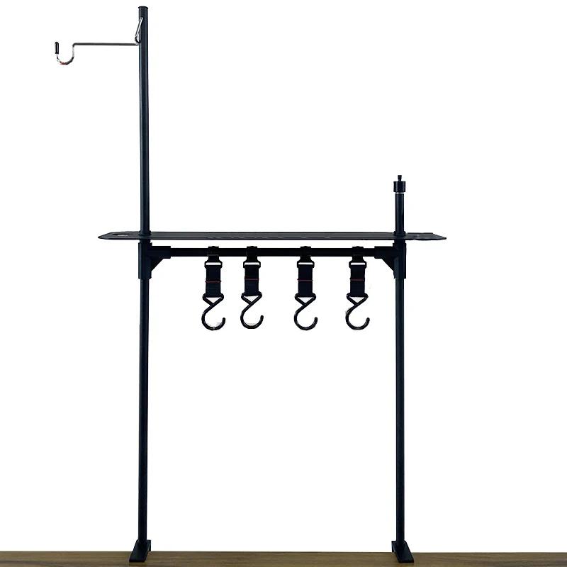 Mesa dobrável leve para acampar, mesa IGT rolo braseiro, perna ajustável, queimador de mesa, churrasco queimando, leve - Image 1