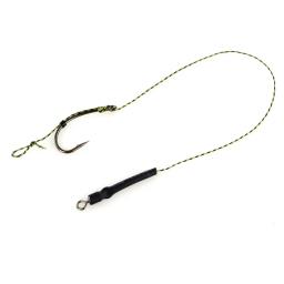 Hirisi 6 pçs acessórios de pesca da carpa equipamento de cabelo conjunto de gancho de pesca pronto feito amarrado equipamento com linha de pesca boilie gancho ts113 - Image 4