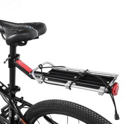 Liberação rápida Bike Rack, porta-malas, ajustável Alloy bicicleta traseira Rack, Equipamento de ciclismo ao ar livre - Image 1