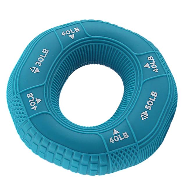 Fortalecedor de Mãos e Antebraços: Ringue de Silicone para Treino de Dedos e Espremedores