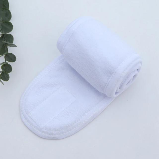 Faixa de Cabeça Spa Facial Ajustável Toque Macio para Yoga e Maquiagem