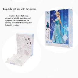 Conjunto de Bonecas Princesa Disney Oficial Frozen Elsa Alice, Brinquedos de Anime para Meninas, Presente Surpresa de Ano Novo - Image 4