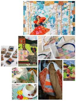 7 pçs 24x25cm algodão retalhos tecido impresso pano costura estofando tecidos para bordado diy decoupage acessórios artesanais - Image 6