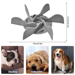 Tigela de alimentação lenta de silicone para cachorro, Ventosa forte, segura e macia, Alimentador firme, Novo - Image 3