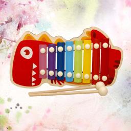 Brinquedo musical para crianças, Percussão em madeira, Xilofone Toddler, Brinquedos infantis, Octogonal de madeira - Image 3