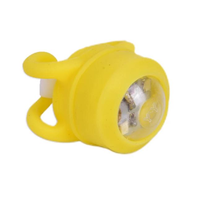 Sino de Bicicleta LED Amarelo com Anel Colorido - Acessórios Ideais para Ciclismo na Estrada