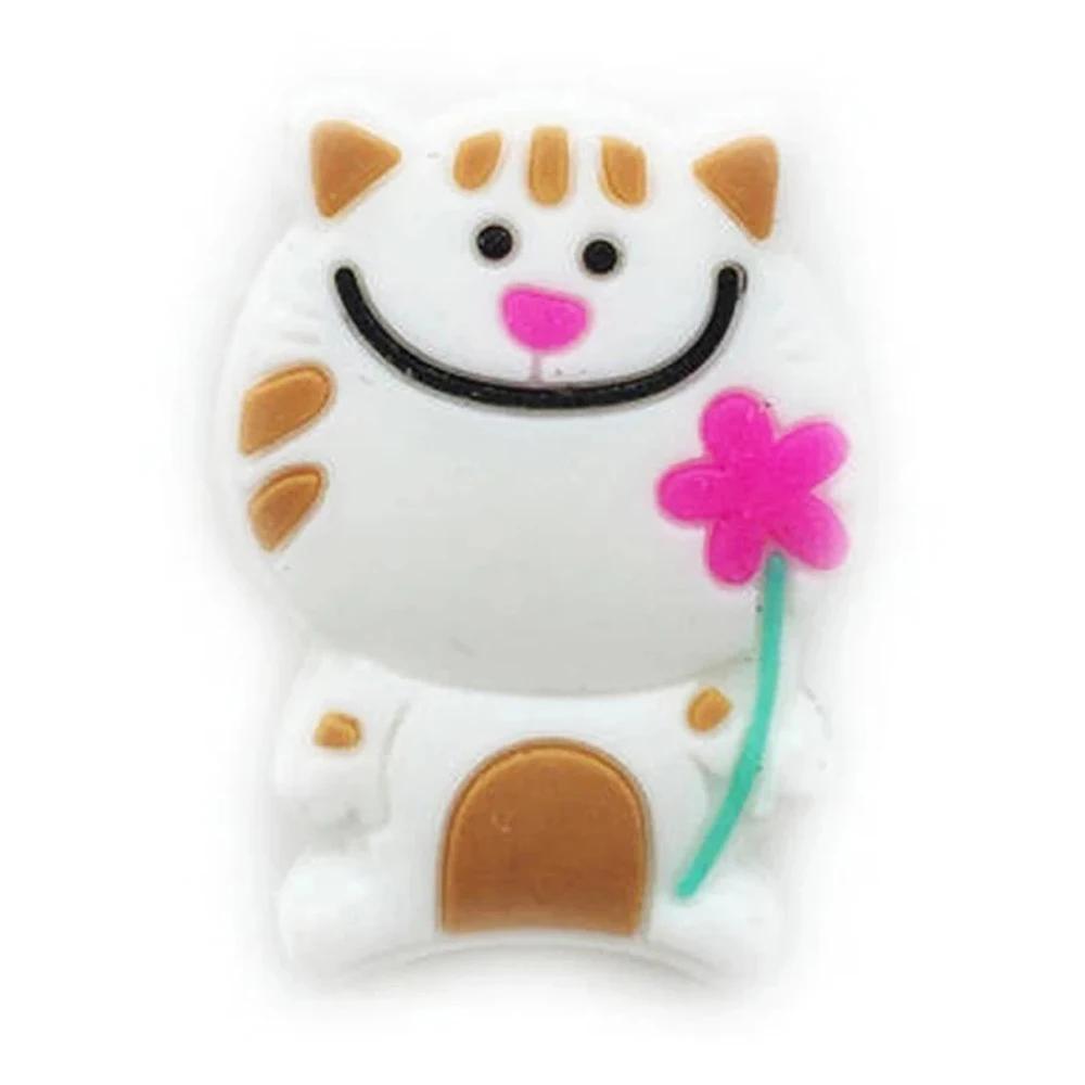 Pessoal raquete esportes raquete com vibração, raquete de tênis, desenhos animados adoráveis, macio, anti-choque, amortecedor, amortecedor - Image 1