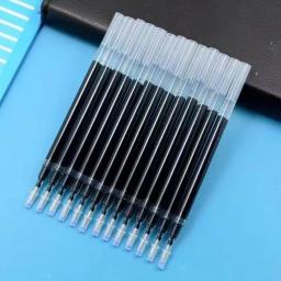 Grande capacidade caligrafia caneta gel, 1,0mm, 0,7mm, 0,5mm, canetas caligrafia, tinta preta de carbono, escola, acessórios de escritório, 6pcs - Image 4