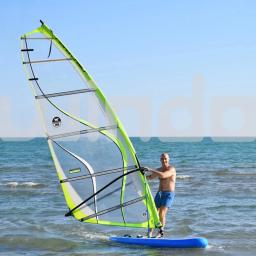 Pá inflável Board sem vela, Stand Up Wind Surf SUP, fabricação, 10 "x 30" x 6" - Image 3