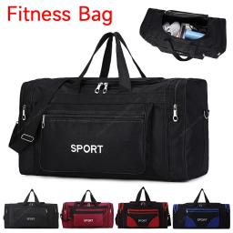 Saco de esportes Oxford impermeável com zíper, grande capacidade, bolsa de treinamento de fitness multifuncional, resistente ao desgaste, futebol ao ar livre - Image 1