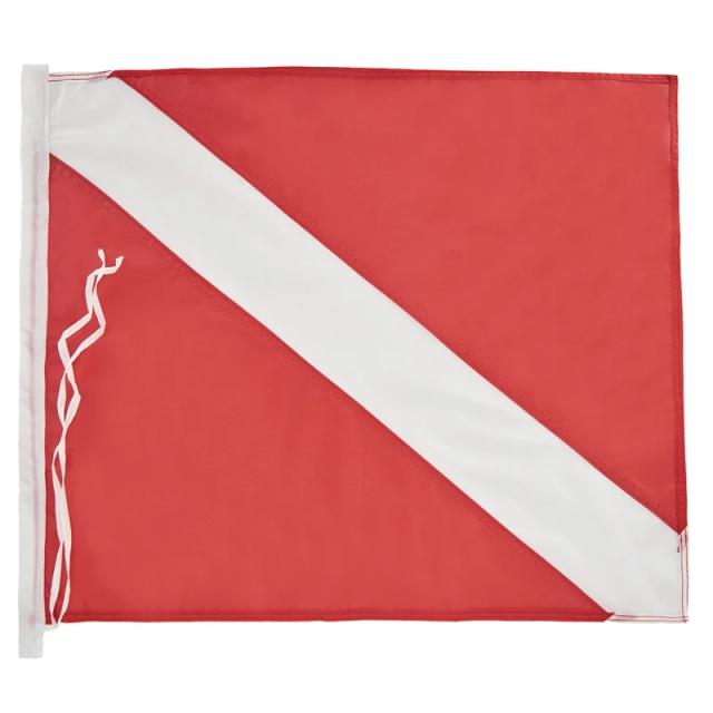 Bandeira de Mergulho Inflável para Caça Submarina e Snorkeling - Sinalizador Flutuante para Barcos