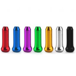 Liga de alumínio Bicicleta Freio Shifter Cabo Interno Dicas, End Cap, Core Cap, End Acessórios, várias cores, 10Pcs - Image 4