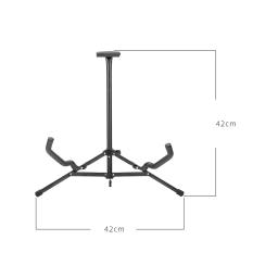 Suporte dobrável para guitarra elétrica, suporte do instrumento de corda, tripé de metal, um quadro, banjo, acessórios de guitarra folclórica - Image 6