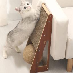 Almofada para arranhar gatos Suprimentos para gatos de interior Sisal Arranhador de gatos para interiores Delicado arranhador de - Image 2